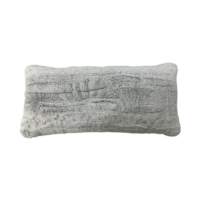 Truly Soft Snow Leopard Lumbar Decorative Pillow, 14" x 30"