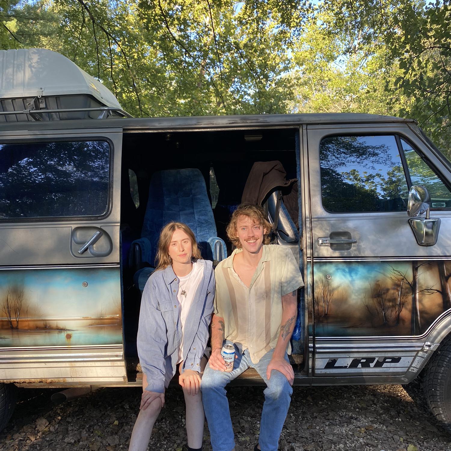 Camping trips with Brendan’s van.