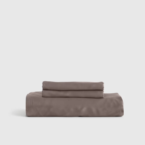 Bamboo Fitted Sheet Set in Stone