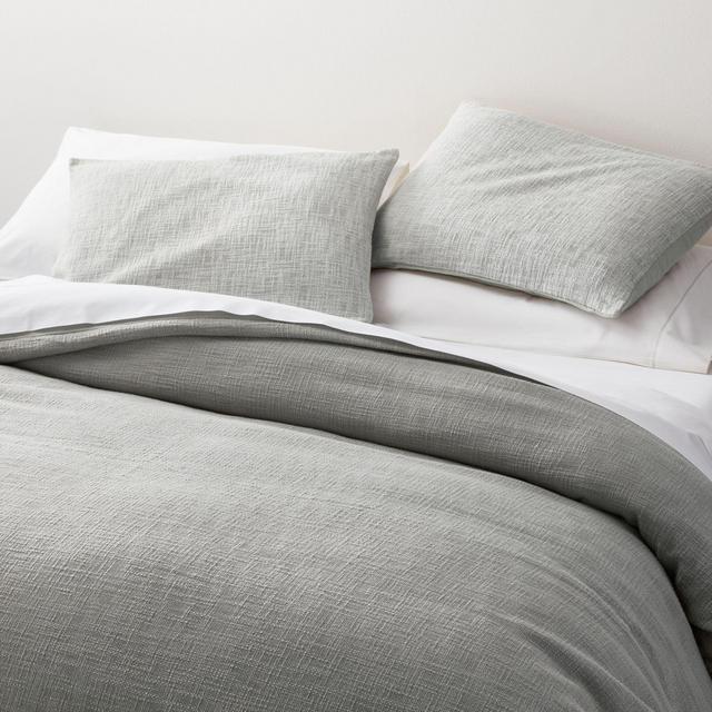 Lindstrom Grey Full/Queen Duvet Cover