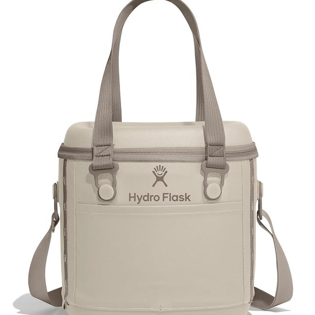 Hydro Flask Carryout Cooler - Insulated Portable Soft Cooler - 10 L Capacity in Oat
