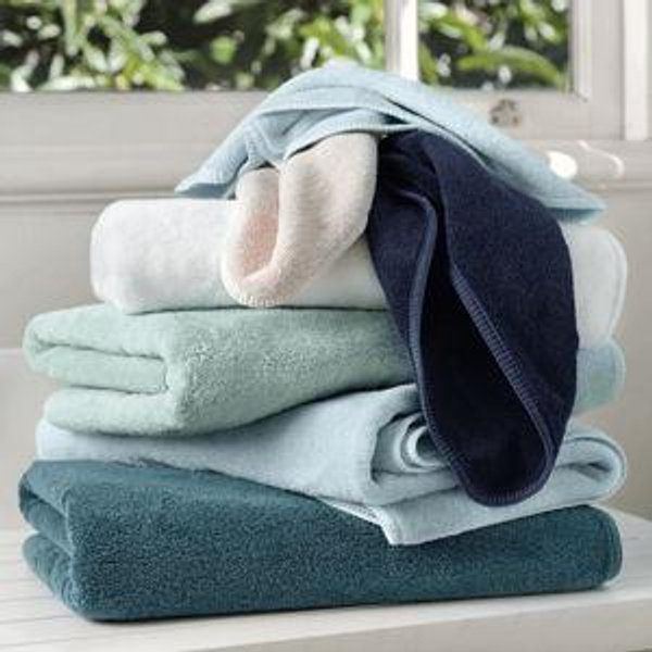 Riley Spa Towel Collection Hand Towels Set | Deep Lagoon