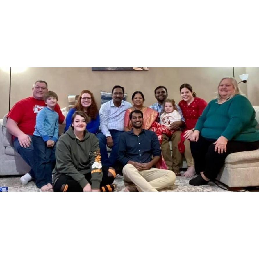 All the family meeting for the first time.