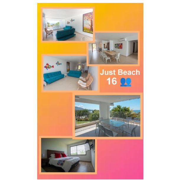This is "Just Beach" apartment at the place of the venue and you would be able to reserve by contacting Konnor or Sara ------ Estas son algunas fotos del apartamento "Just beach" Que esta justo donde se va a hacer la boda, si la quieres reservar puedes contactarnos Sara o Konnor.
