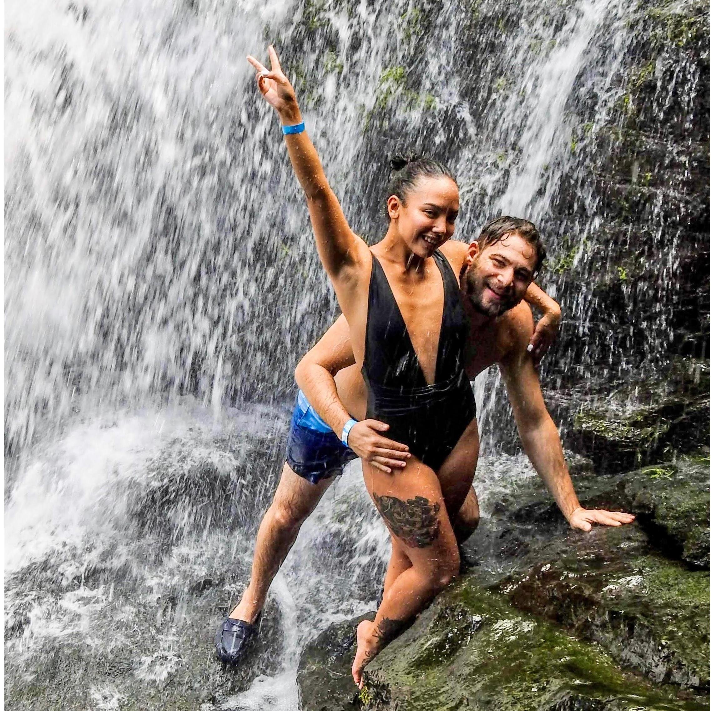 Nauyaca waterfall in Costa Rica
