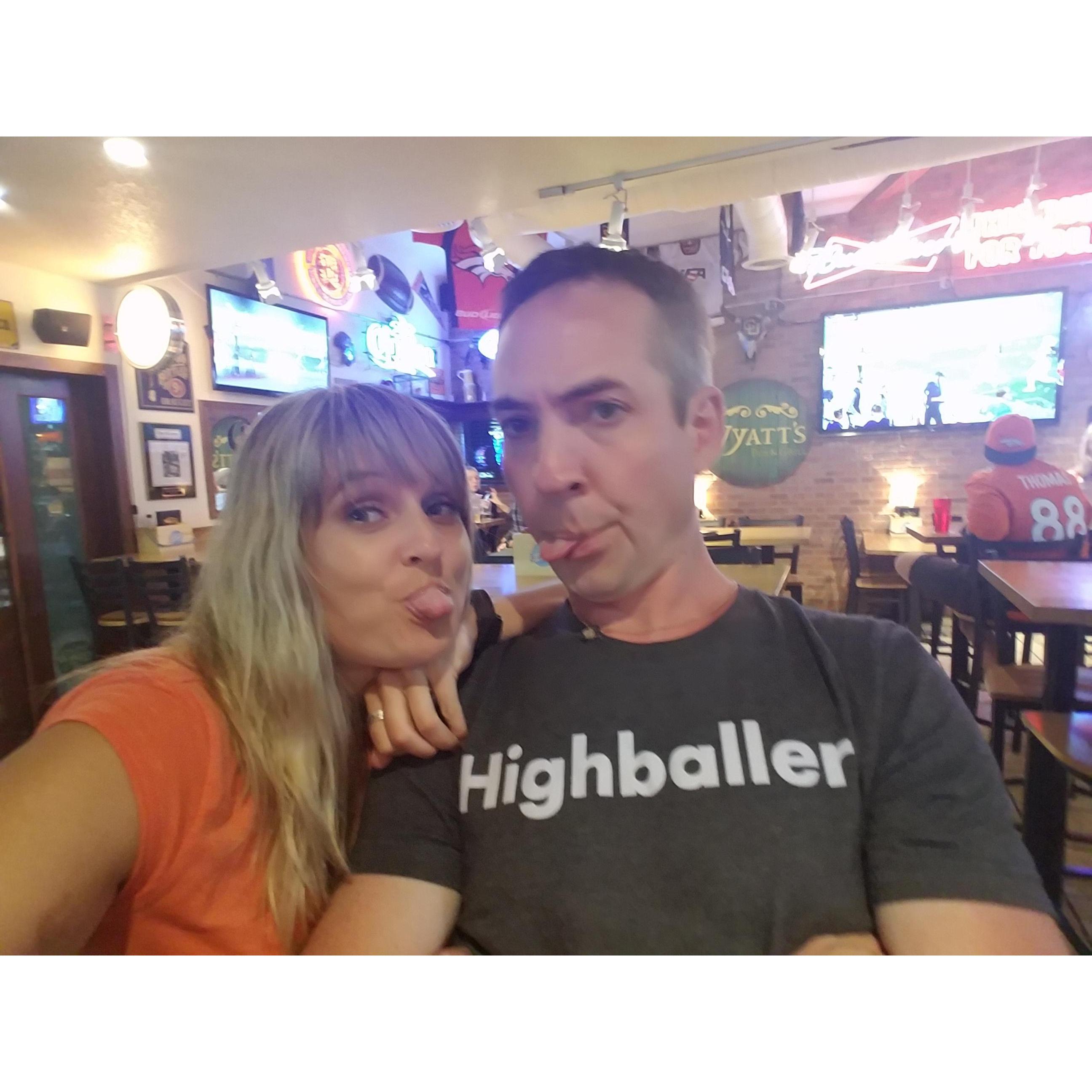 We never have fun.