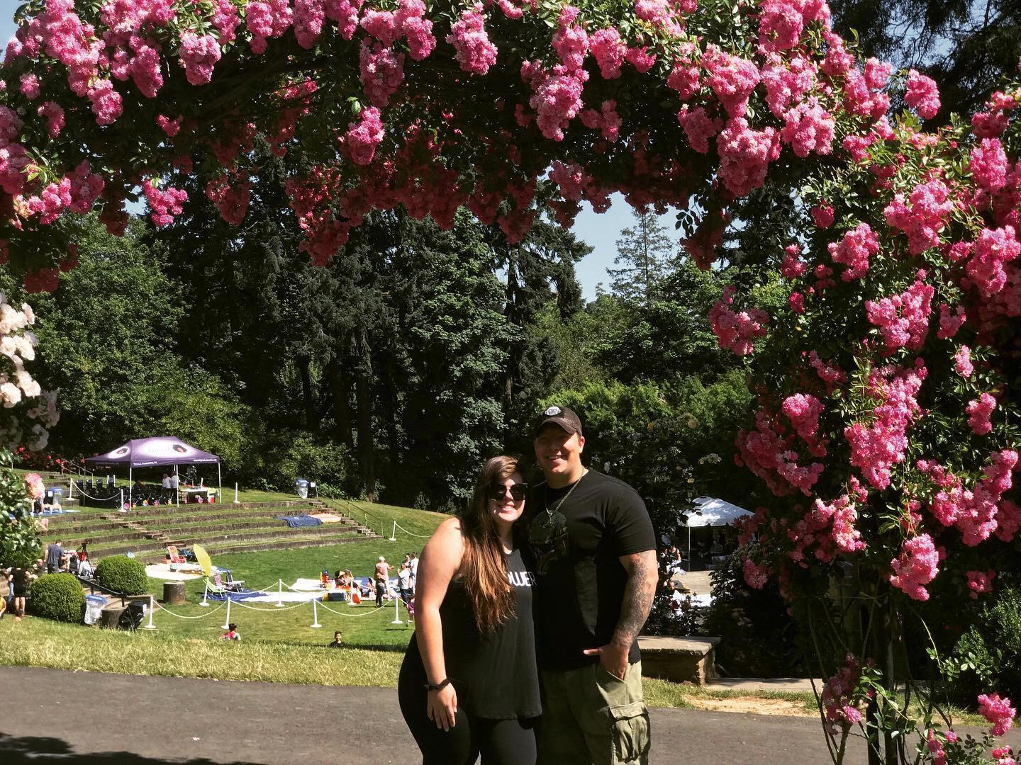 portland's rose garden
