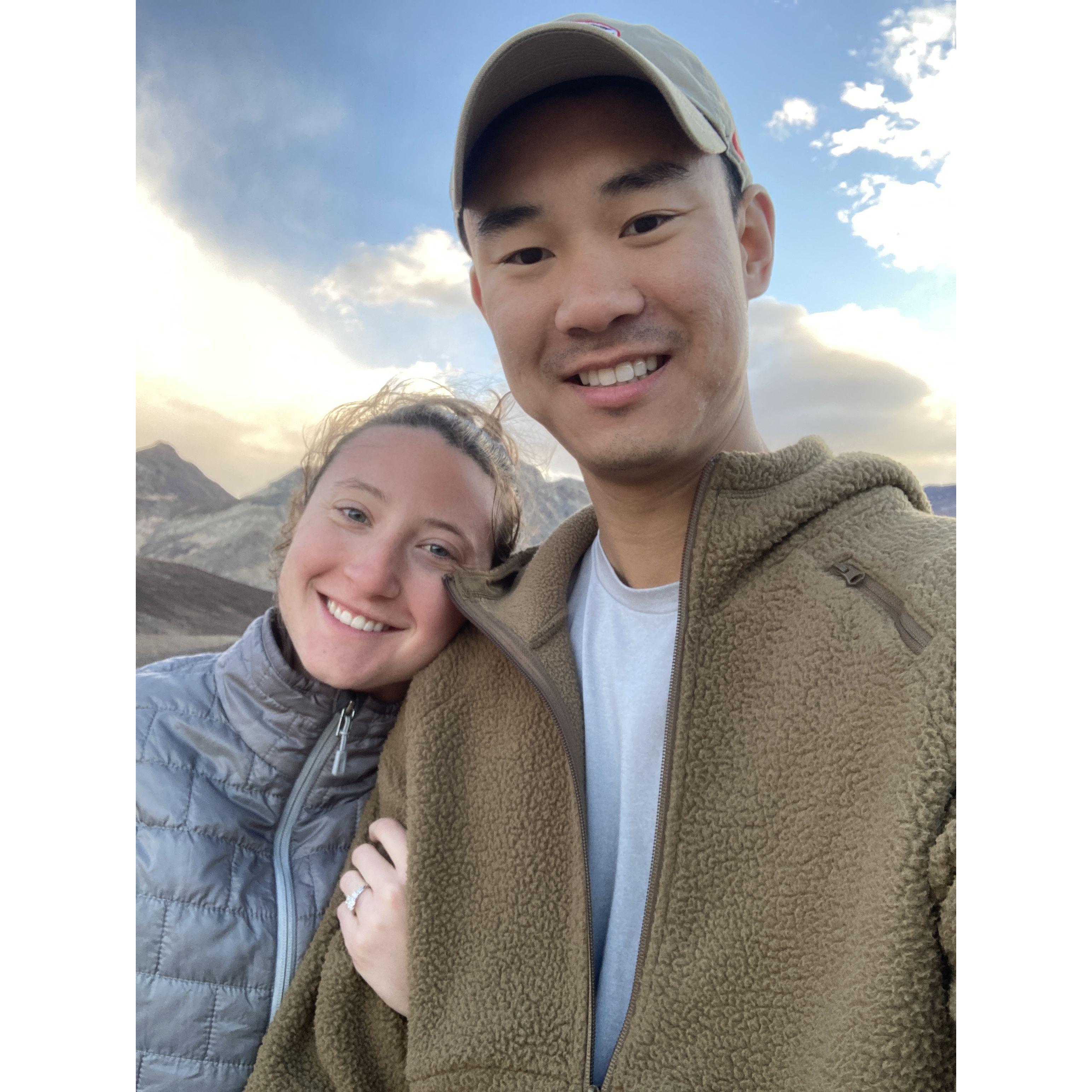 Death Valley engagement trip!