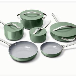 16 Piece Ceramic Cookware Set | Caraway