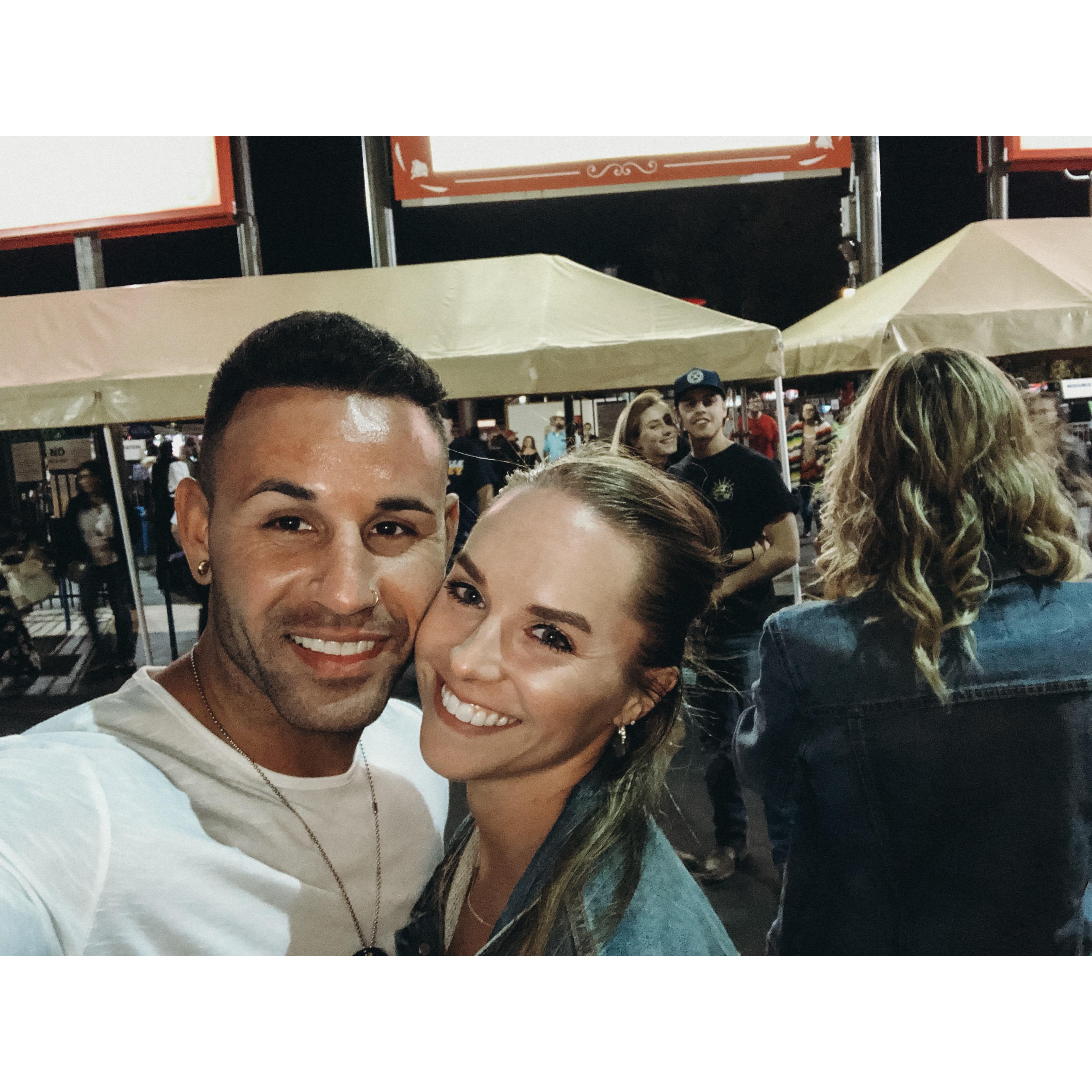 First concert together!