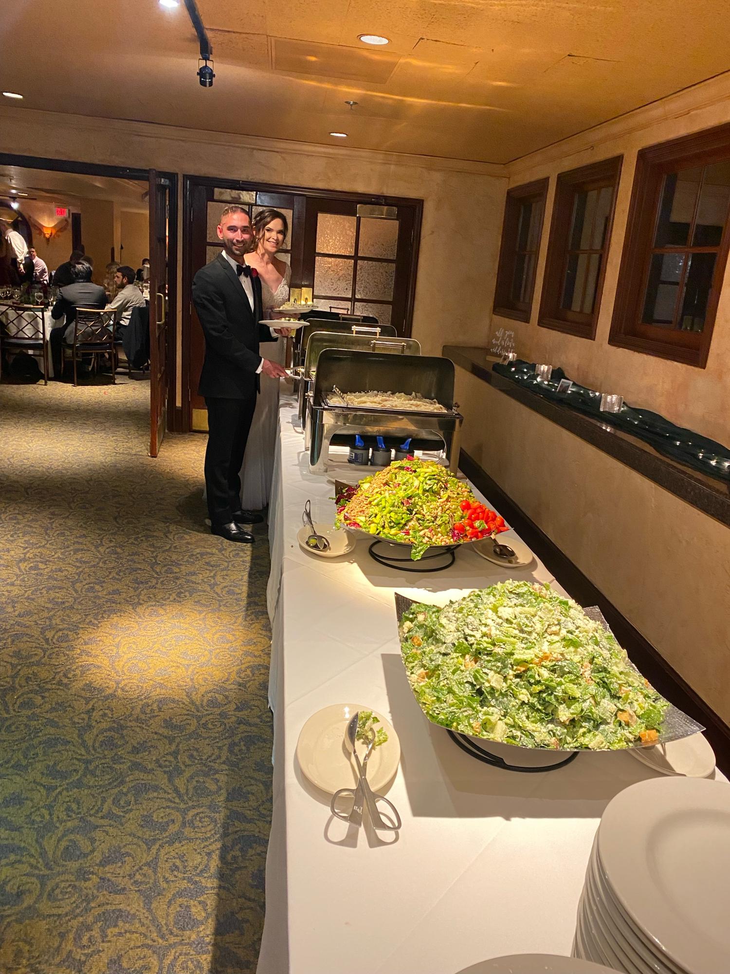 The yummy food!