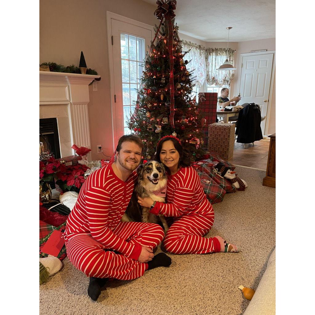 Our First Christmas Morning together