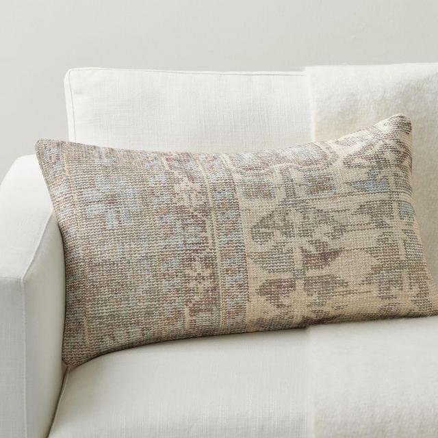 Arlet Printed Lumbar Pillow Cover, 16" x 26", Multi