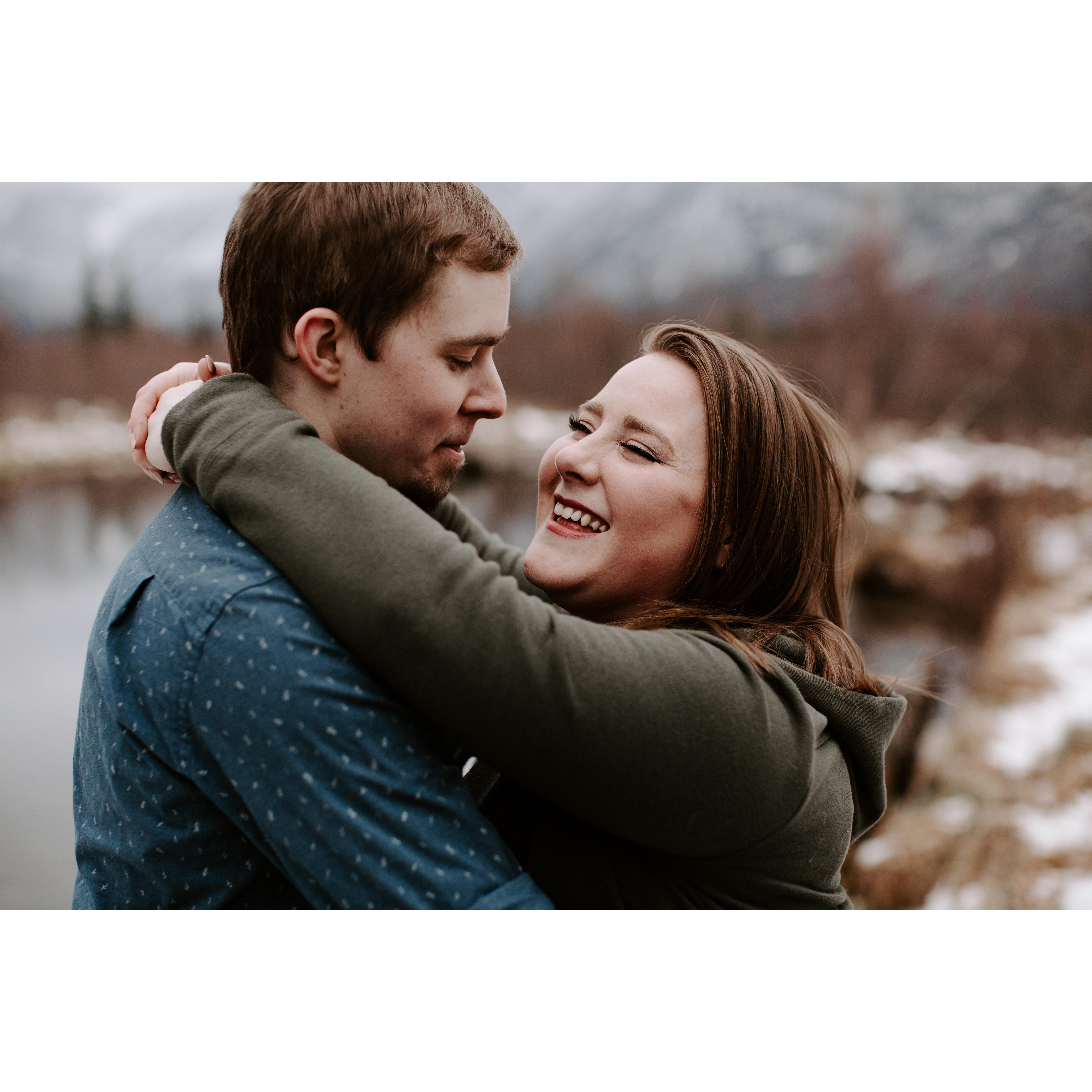 Engagement photos done in Alaska at Eagle River Nature Center by the amazing Sarah French.
Instagram: @sarah.french.photo
Facebook: @Sarah French Photo
Website: sarahfrenchphoto.com