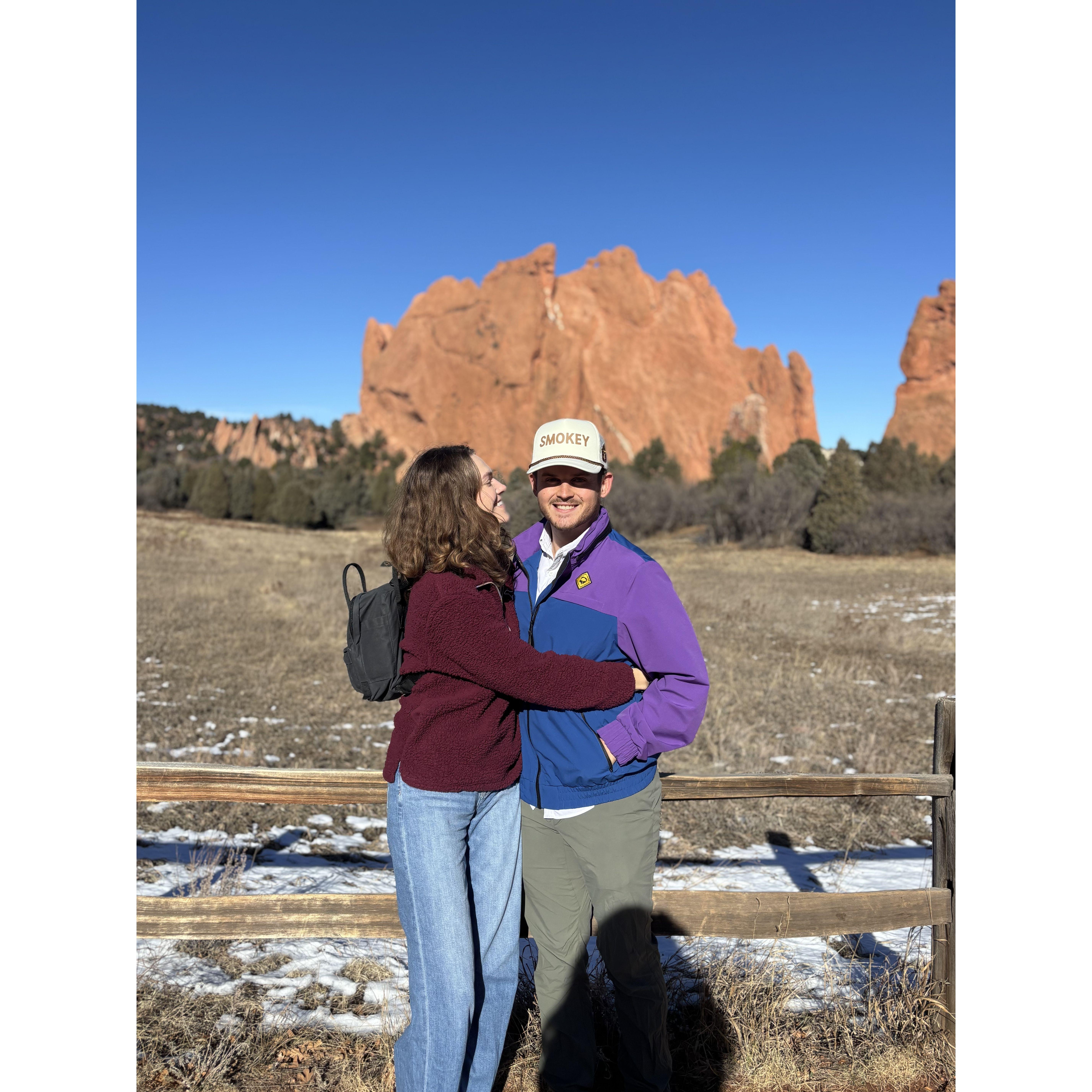 Thanksgiving in Garden of the Gods