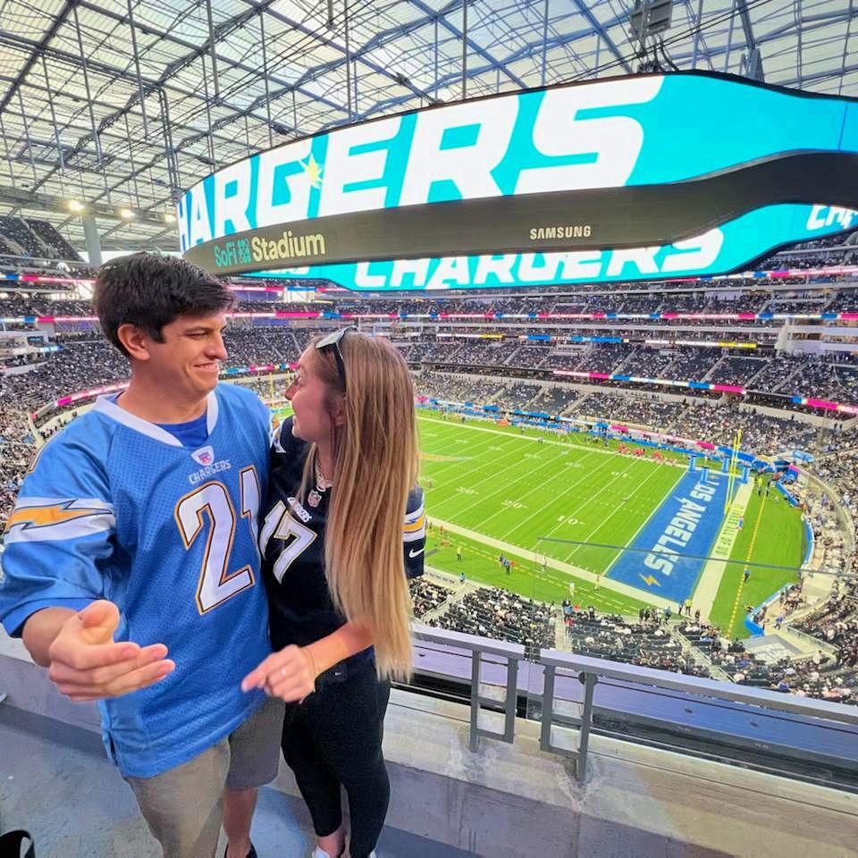 True love is becoming a Chargers fan