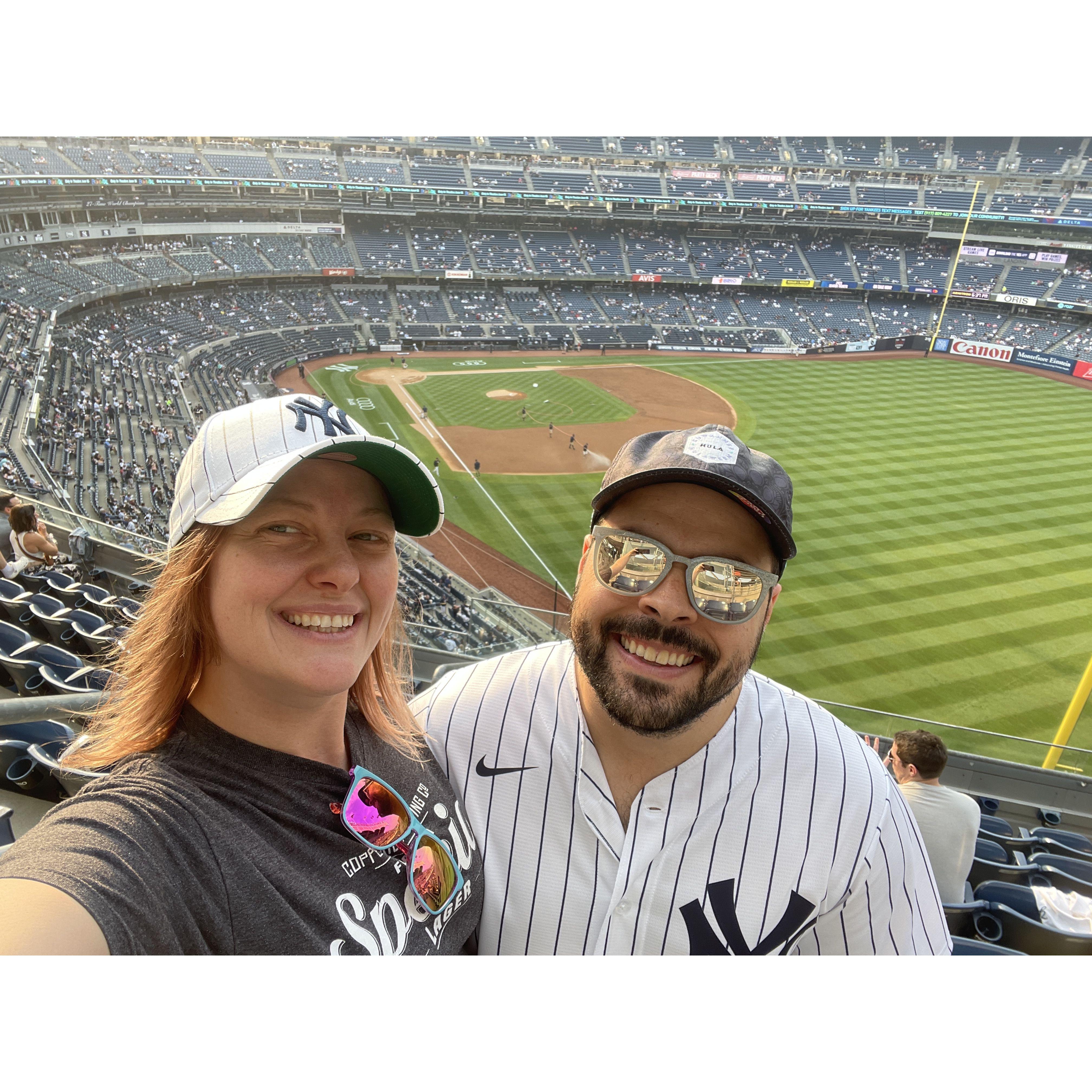 First Yankee's game 2023