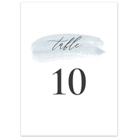Table Number