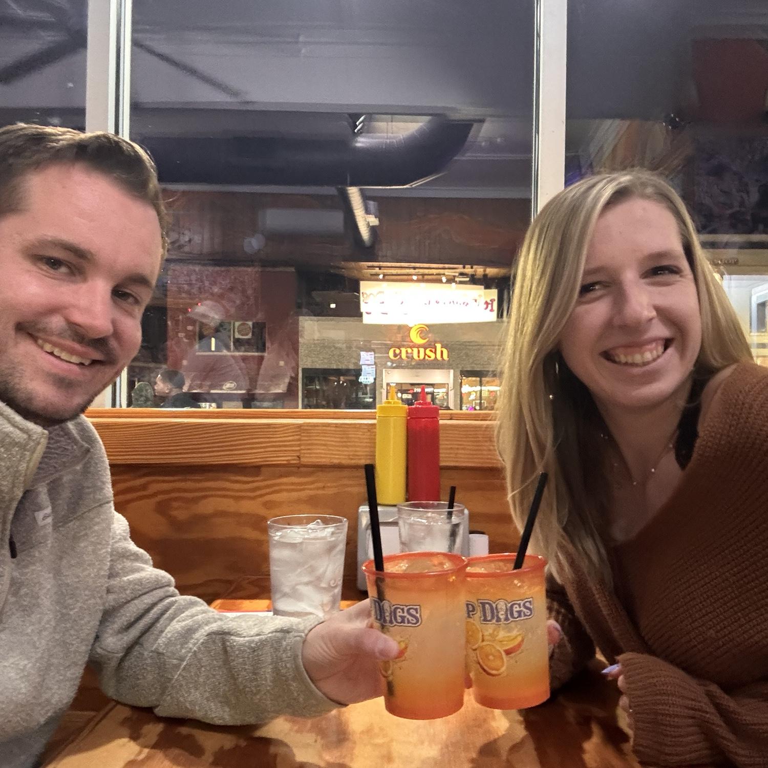 Matthew’s first Sup Dogs experience