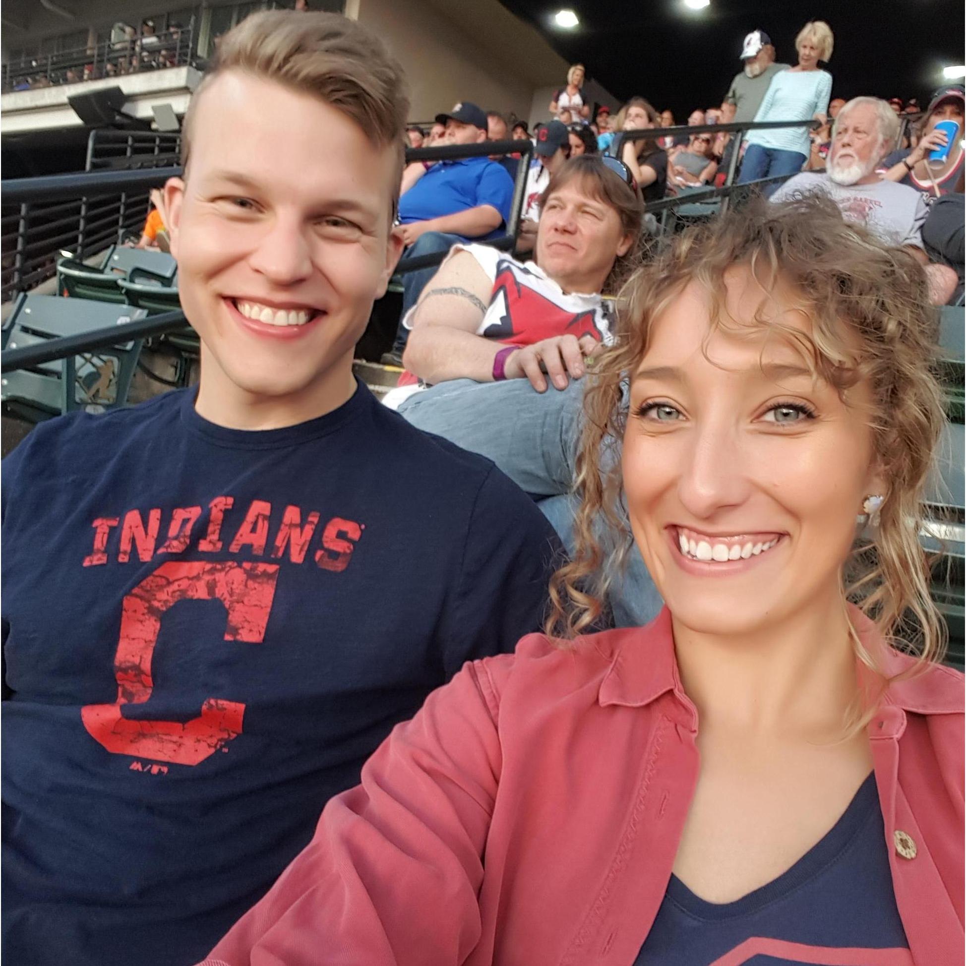 Indians game! 2018