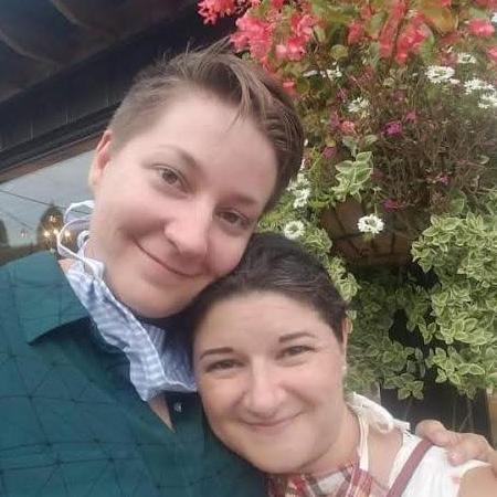 Lynn and Lea attend a pandemic-era outdoor wedding.