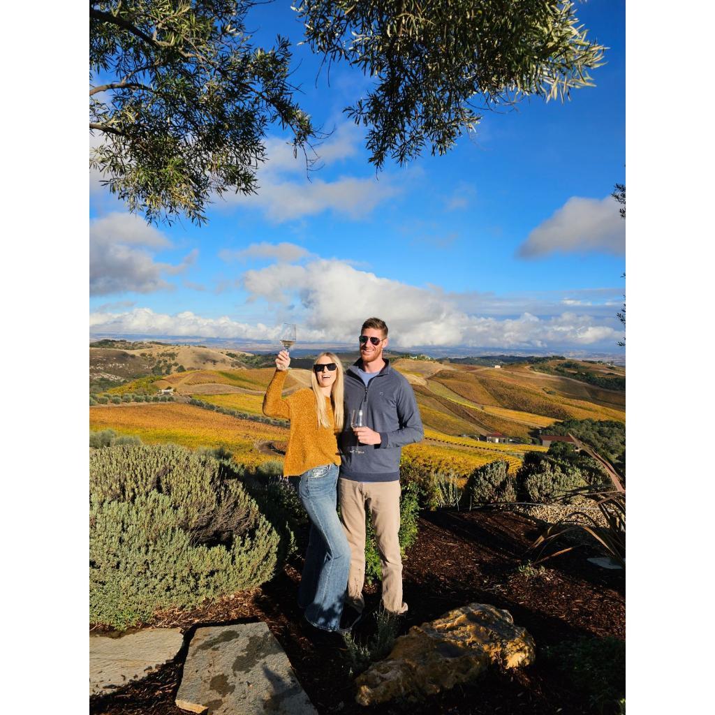 Progressively exposing Nick to wine tasting