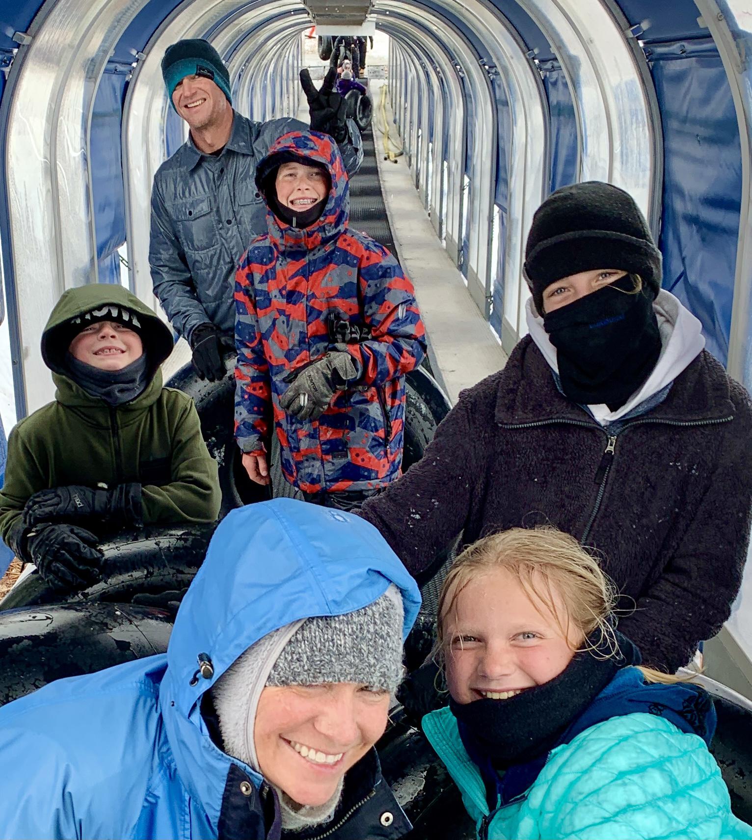 Fun in the snow, Big Bear, March 2019