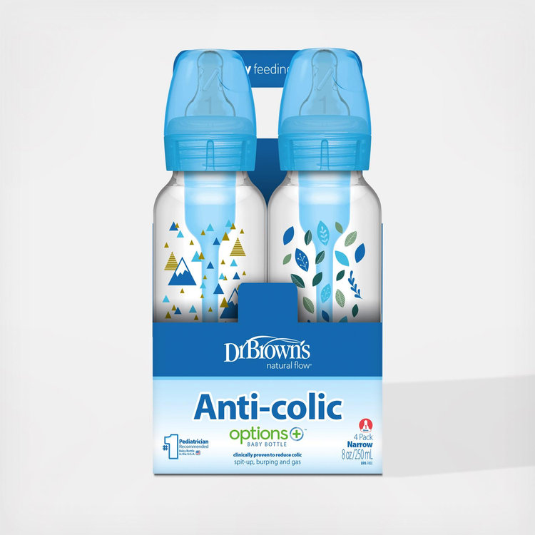 Dr. Browns, Anti-Colic Options+ Narrow Bottle, Set of 4 | Zola Baby