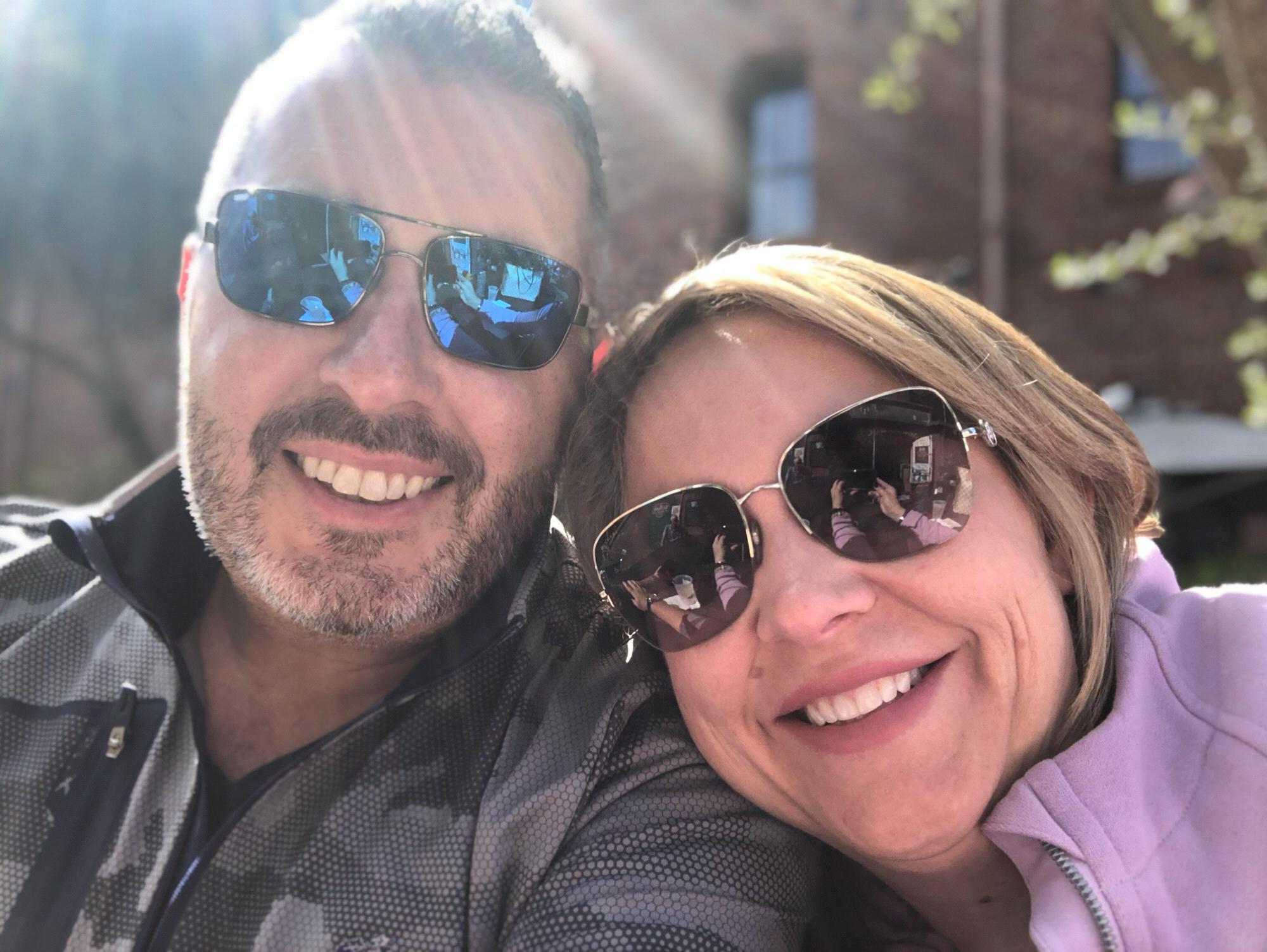 Enjoying the San Francisco Sun