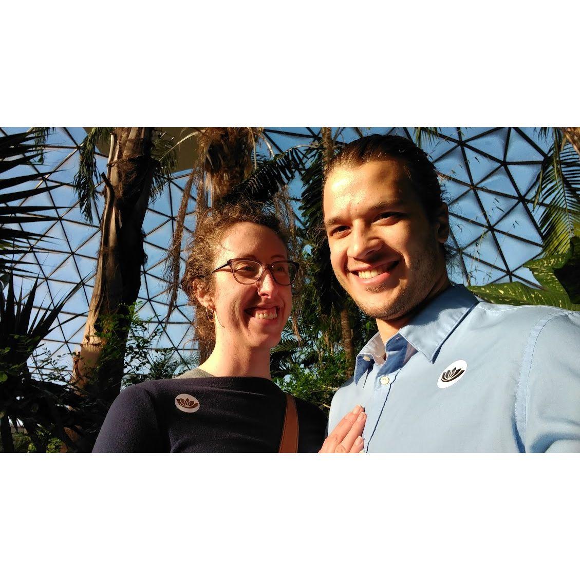 One of our first trips! The Botanical Gardens and the Iowa State Capital. Des Moines, Iowa, 2017