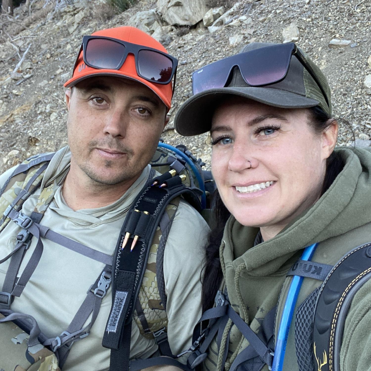 Jeff enjoys hunting and has gotten Amanda to join him on his excursions.