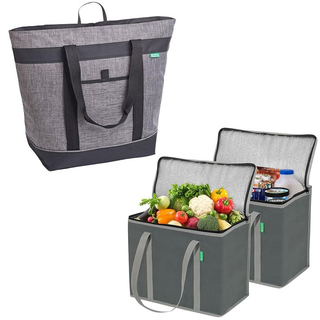 Creative Green Life Cooler Bag and Insulated Grocery Bags