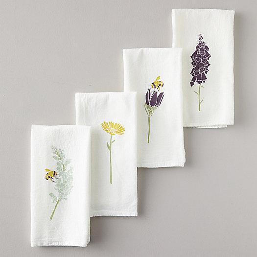 Honeybee Garden Napkins, Set of 4