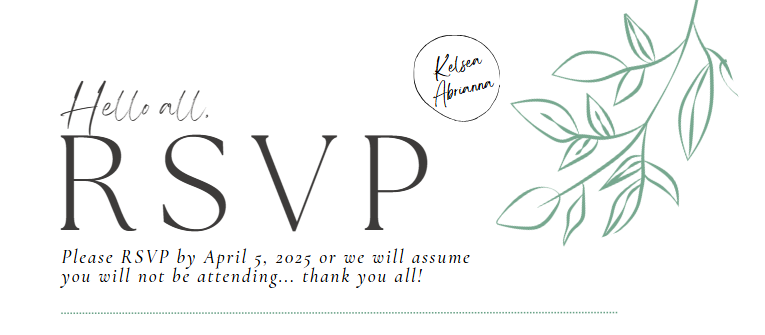The Wedding Website of Abrianna Means and Kelsea Comb