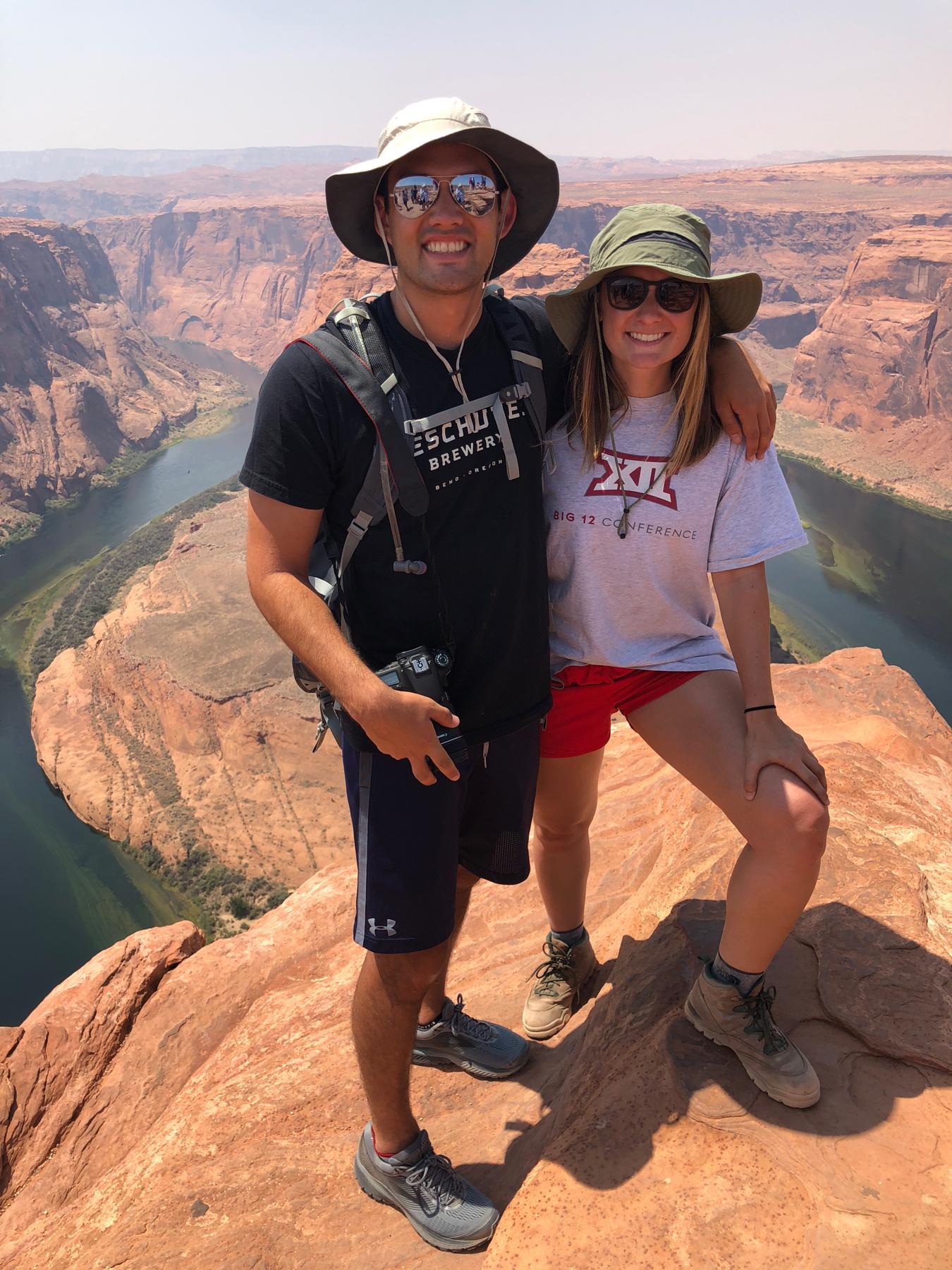 Horseshoe Bend - August 2018 
Pit Stop during our road trip moving Emily back to Houston