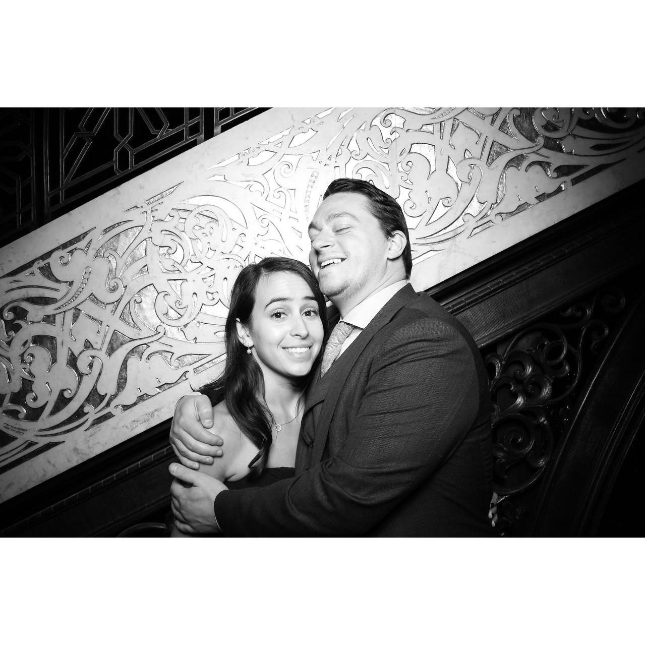 Fun at a friend's wedding