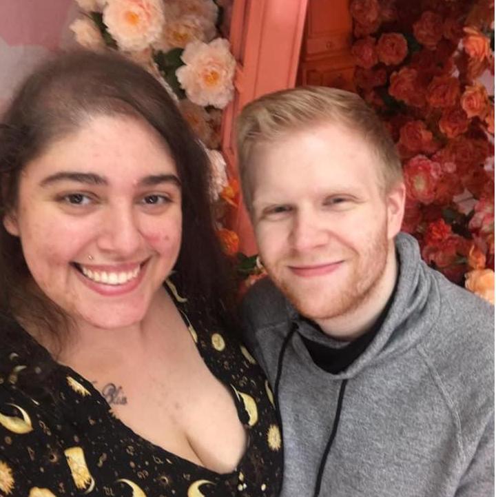 We got a lot of great pictures at The Floral Escape at the Garden State Plaza mall.