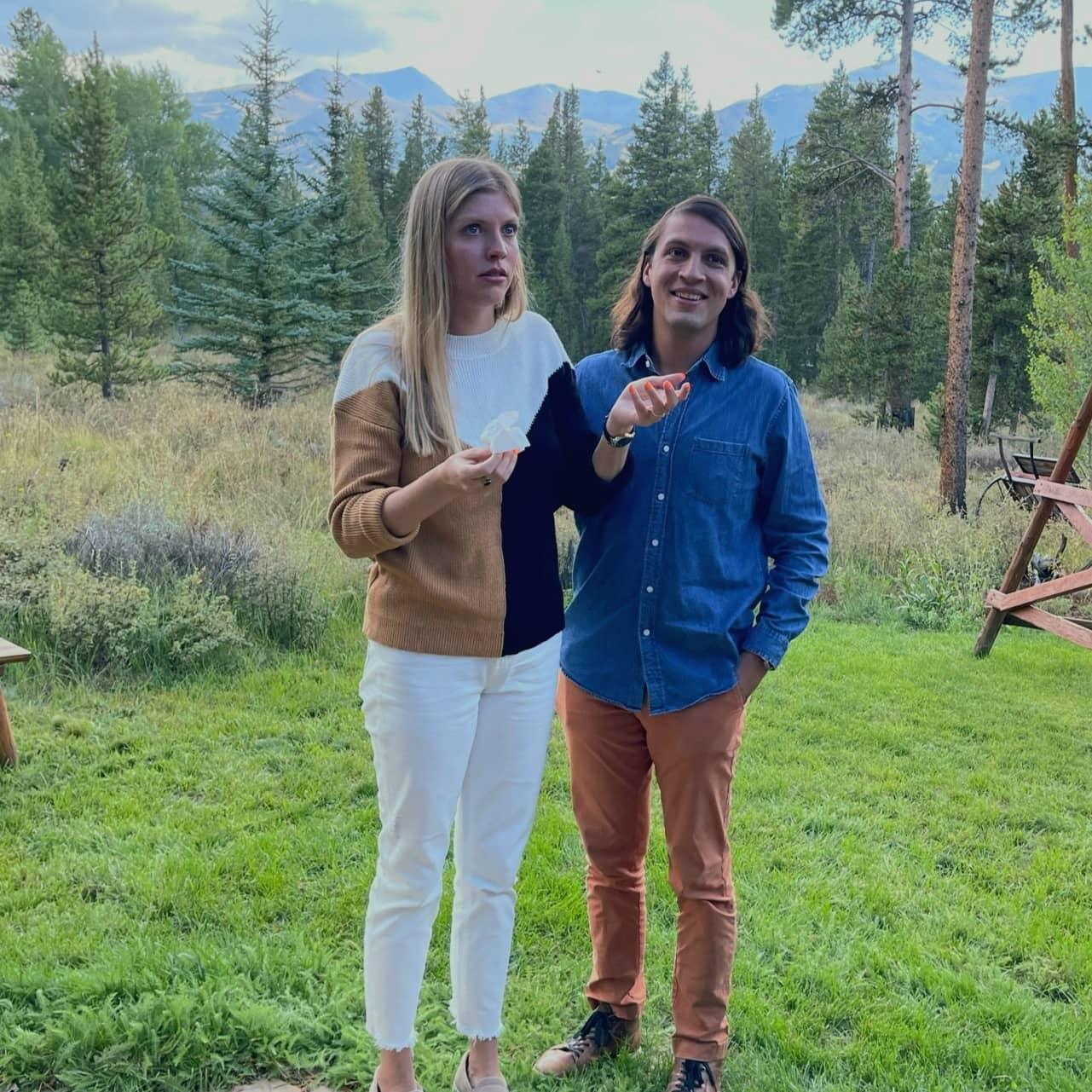 "Wait, then whose house is this??" - Ashley post-proposal ready to cut and run for assumed trespassing