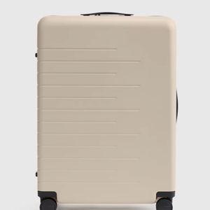 Expandable Large Check-In Suitcase - Tan