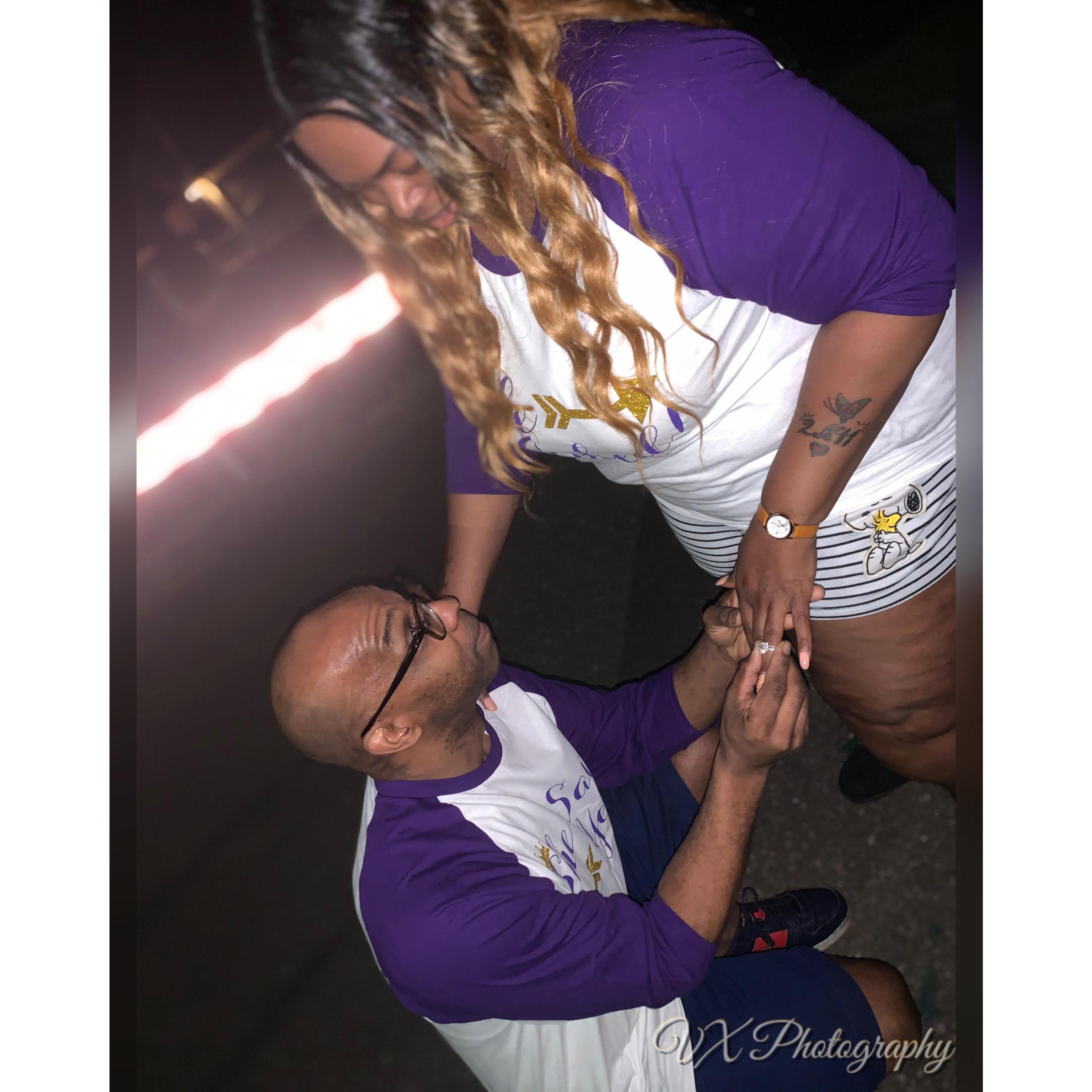 Of course I said yes!!!!
