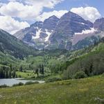 The Maroon Bells & Maroon Lake