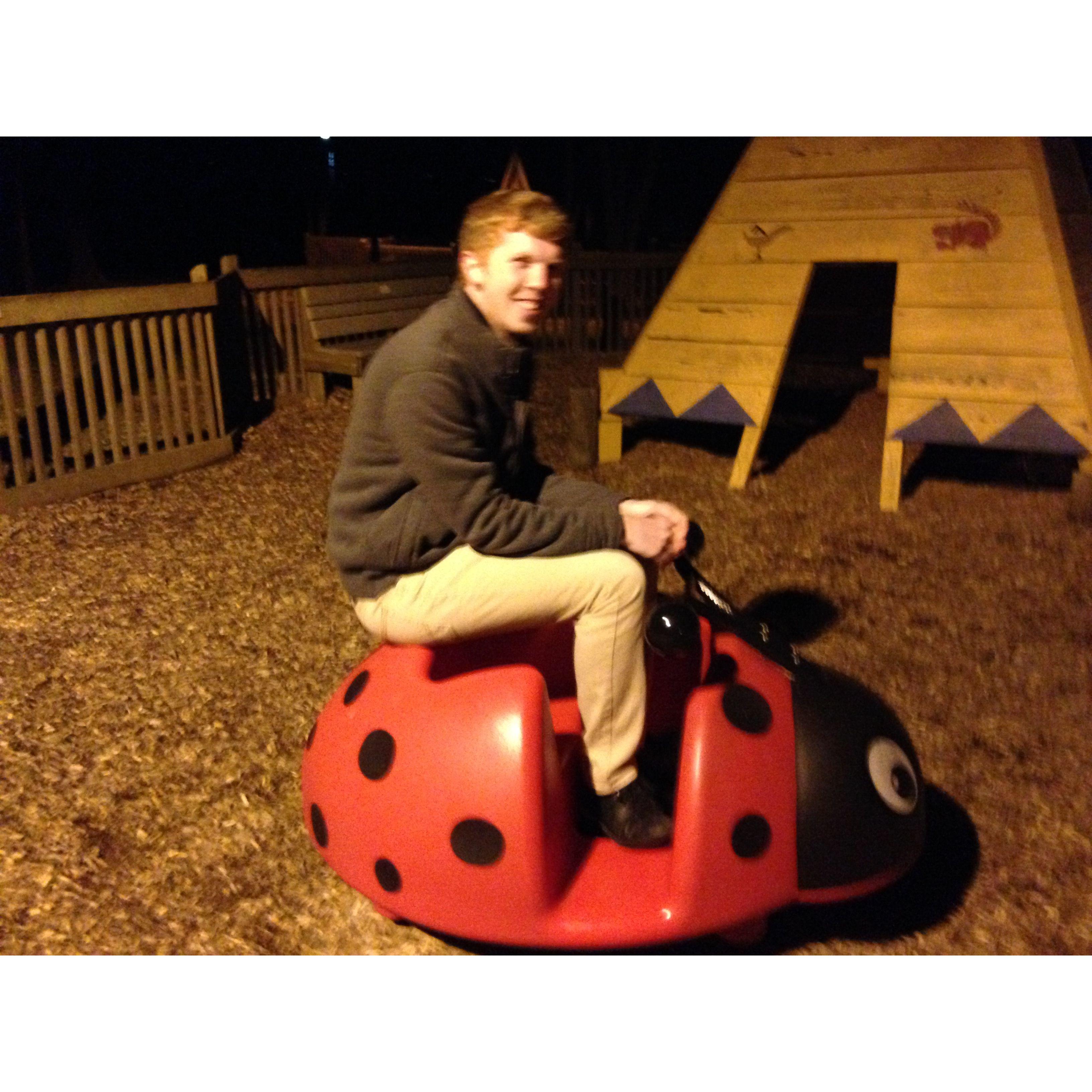 The only photo in existance from our first date, TN,  Dec. 2014