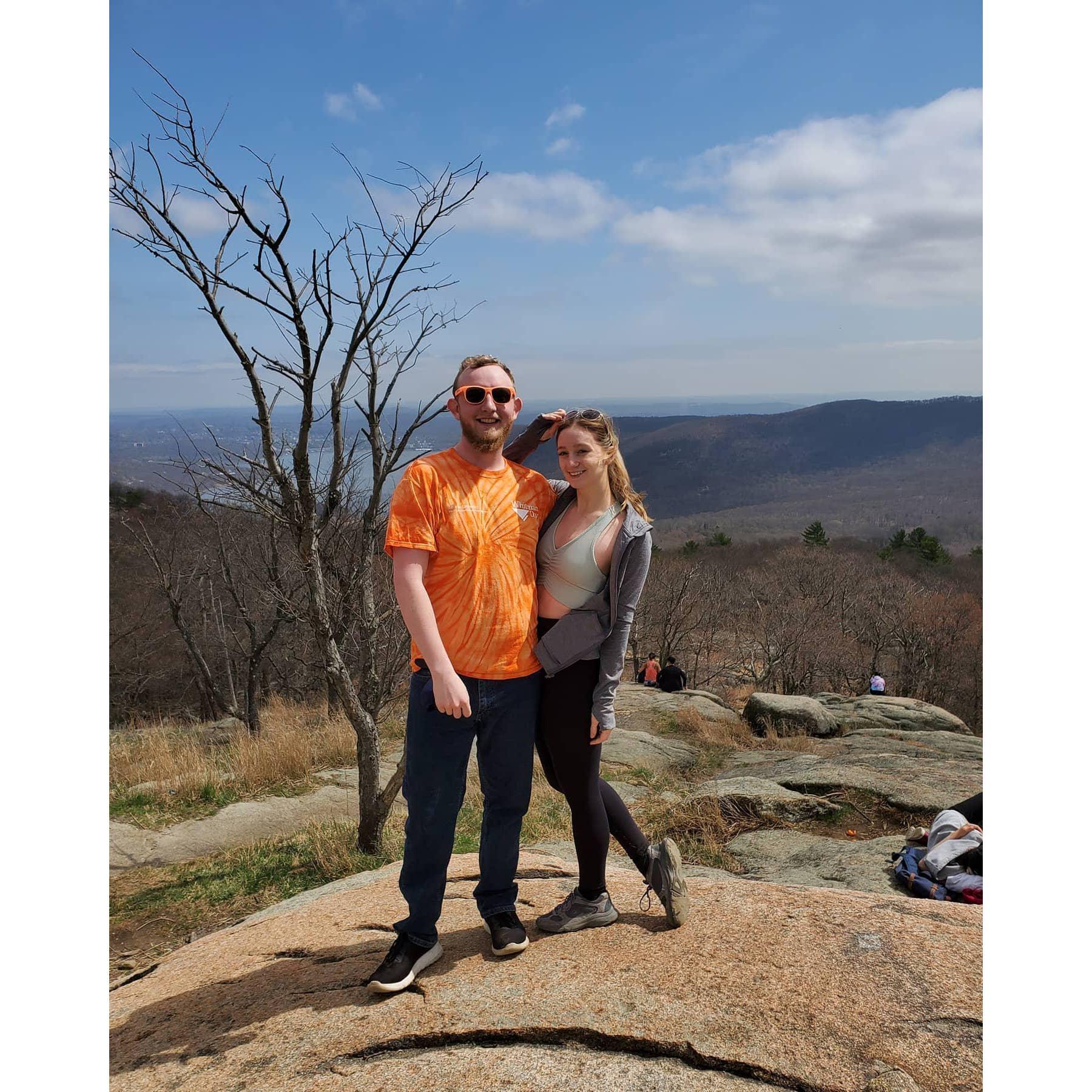 Bear Mountain 2021 (ignore the fact that Jake choose to hike in jeans, lol)