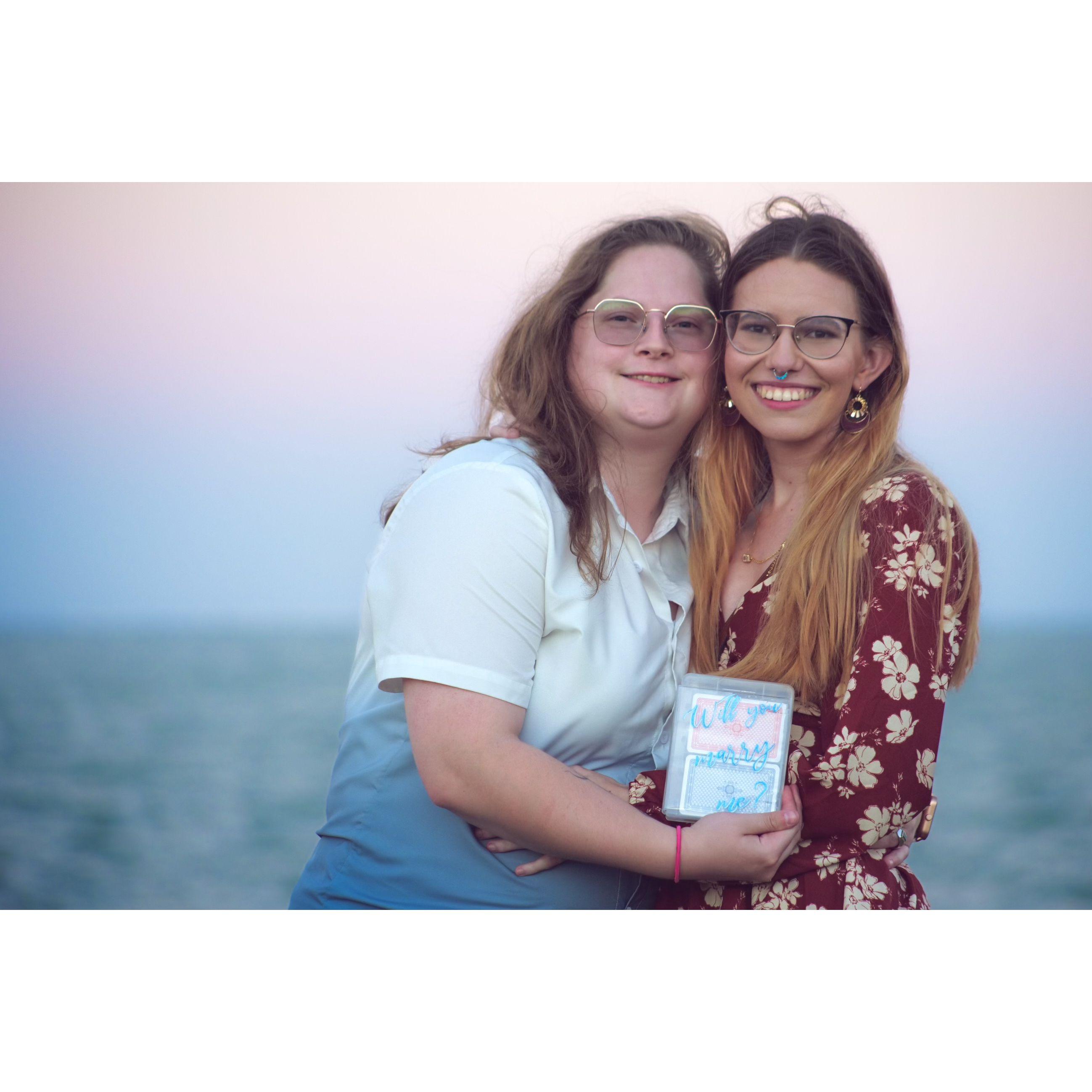 Right after Makenzi proposed.