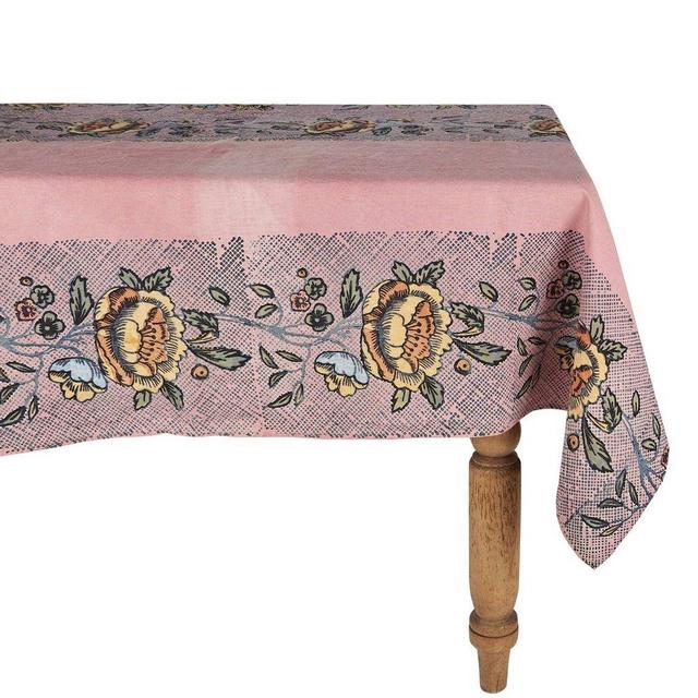 Peony Linen Tablecloth