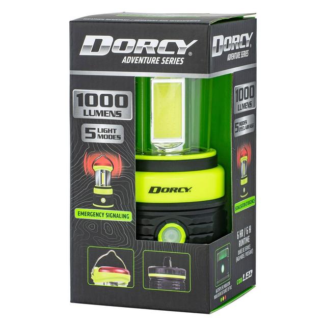 Life Gear Dorcy 3D Area and Battery Operated Safety LED Lantern - Black/Green