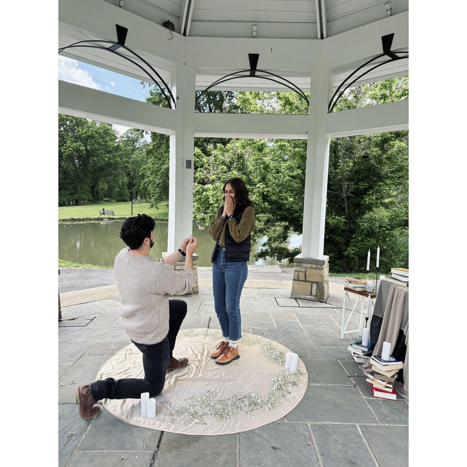 James proposed! - Pittsburgh 2025