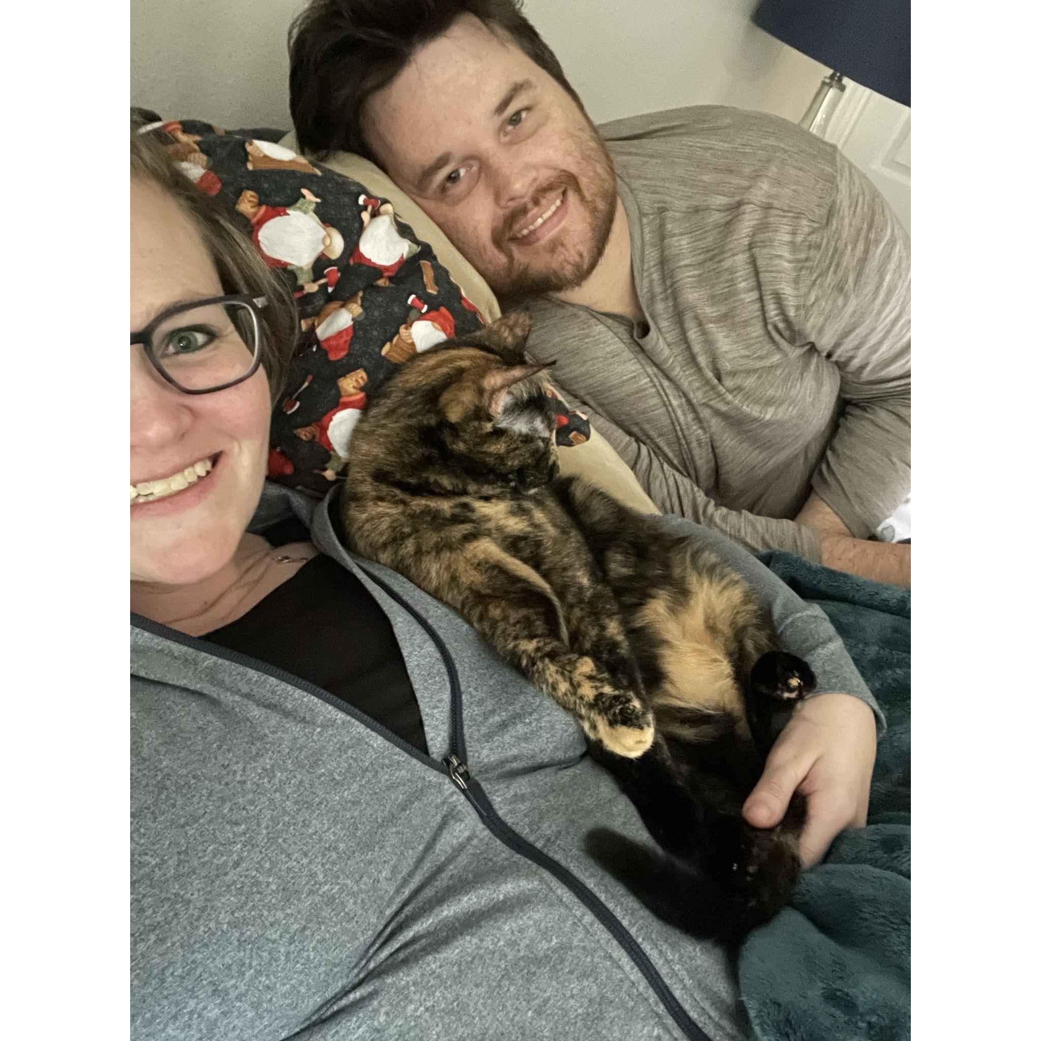 When we added Ellie to the family!