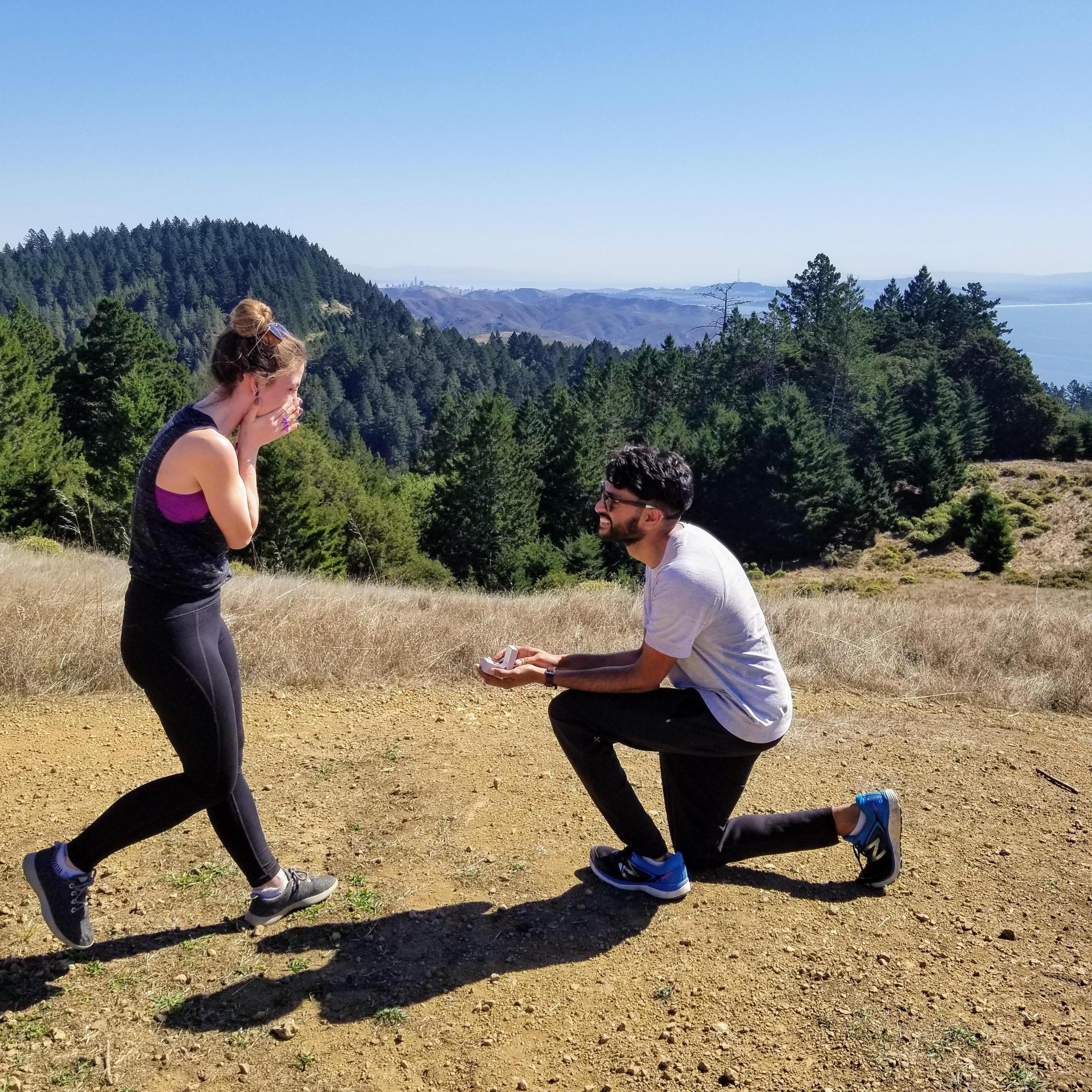 He proposed! It was the best day ever in every single way.