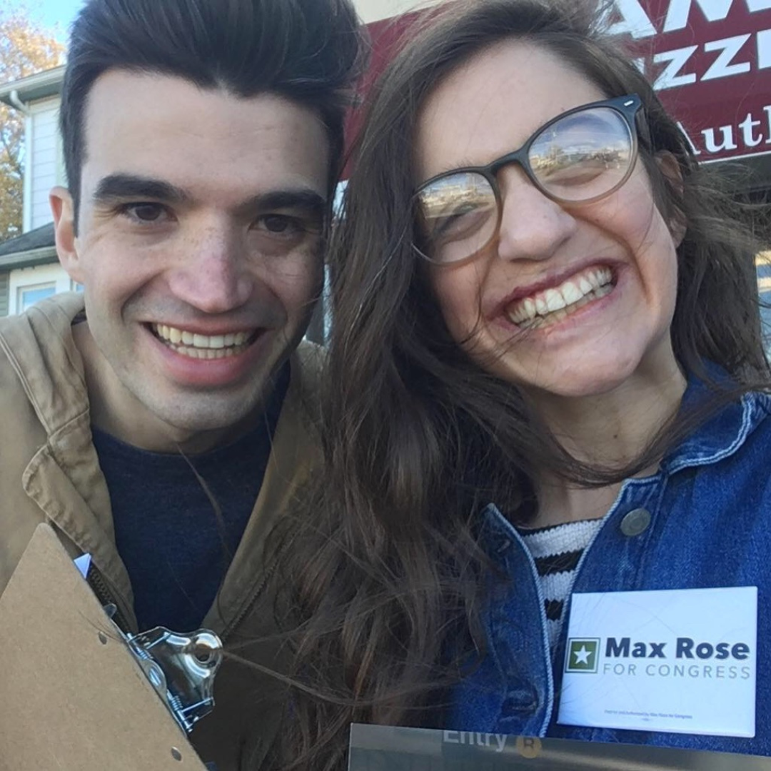Campaigning in staten island!
